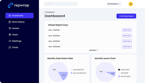 repwrap dashboard